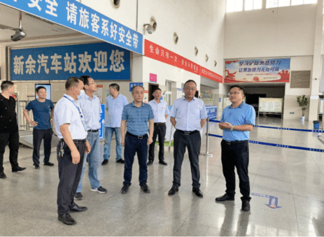 胡維泉一行前往萍鄉(xiāng)長運(yùn)、新余長運(yùn)、新余公交調(diào)研慰問