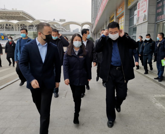 李松殿一行督導(dǎo)南昌長(zhǎng)途汽車站疫情防控、春運(yùn)安全生產(chǎn)工作