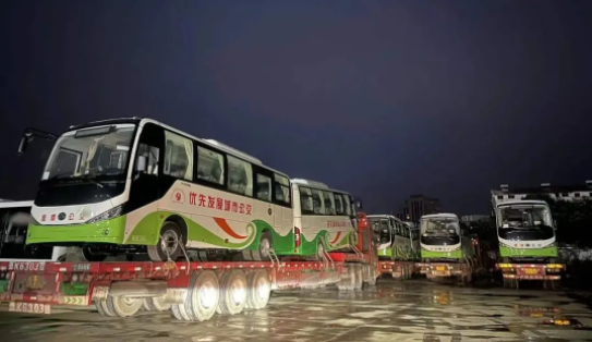鷹潭公交:24輛純電動公交車全部到位