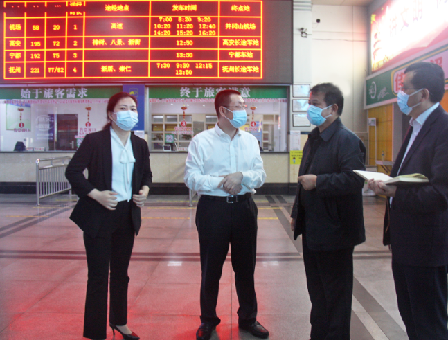 吉安長(zhǎng)運(yùn) 吉安市總工會(huì)領(lǐng)導(dǎo)到吉安長(zhǎng)運(yùn)檢查工作