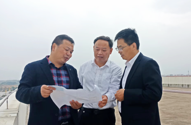 鷹潭市交通局領(lǐng)導調(diào)研鷹北樞紐站 肖良芝陪同