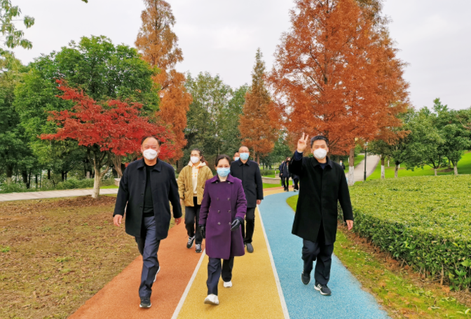 鷹潭長(zhǎng)運(yùn)、鷹潭公交工會(huì)組織開(kāi)展健步走活動(dòng) 肖良芝參加