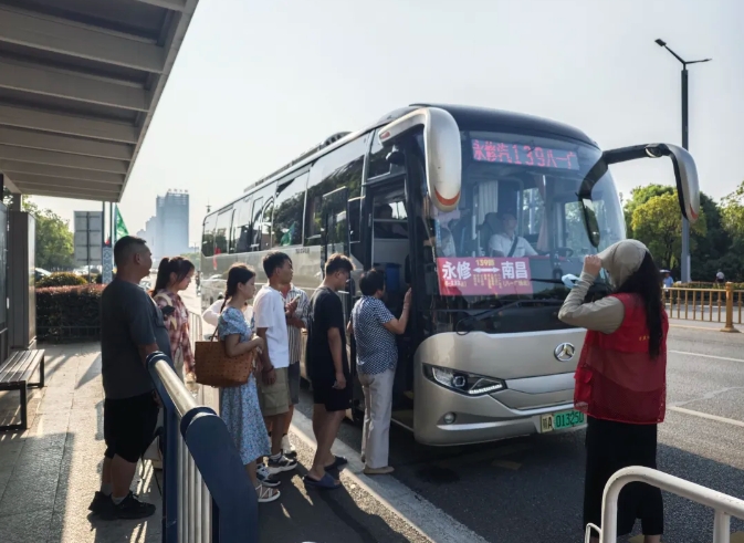 九江長(zhǎng)運(yùn)：票價(jià)5元！永修至南昌139城際公交新線路正式開通！